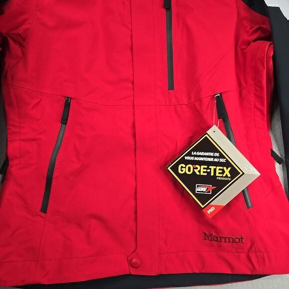 Marmot Patrol Jacket Gore Tex Pro Womens S Hooded Pro Shell Ski Snow MSRP $500 - Picture 5 of 13
